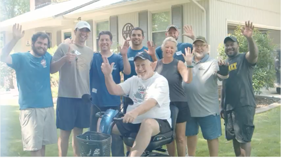 Watch video MAKO team members renovate Air Force veteran’s home